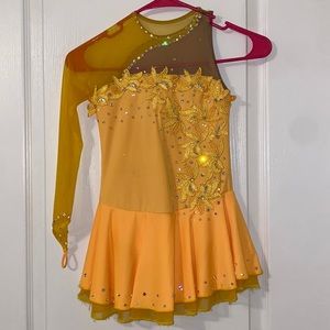Custom made figure skating dress